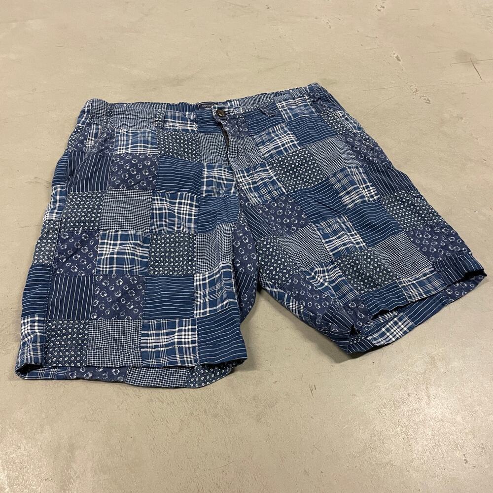 vintage bandana patchwork gap shorts 36